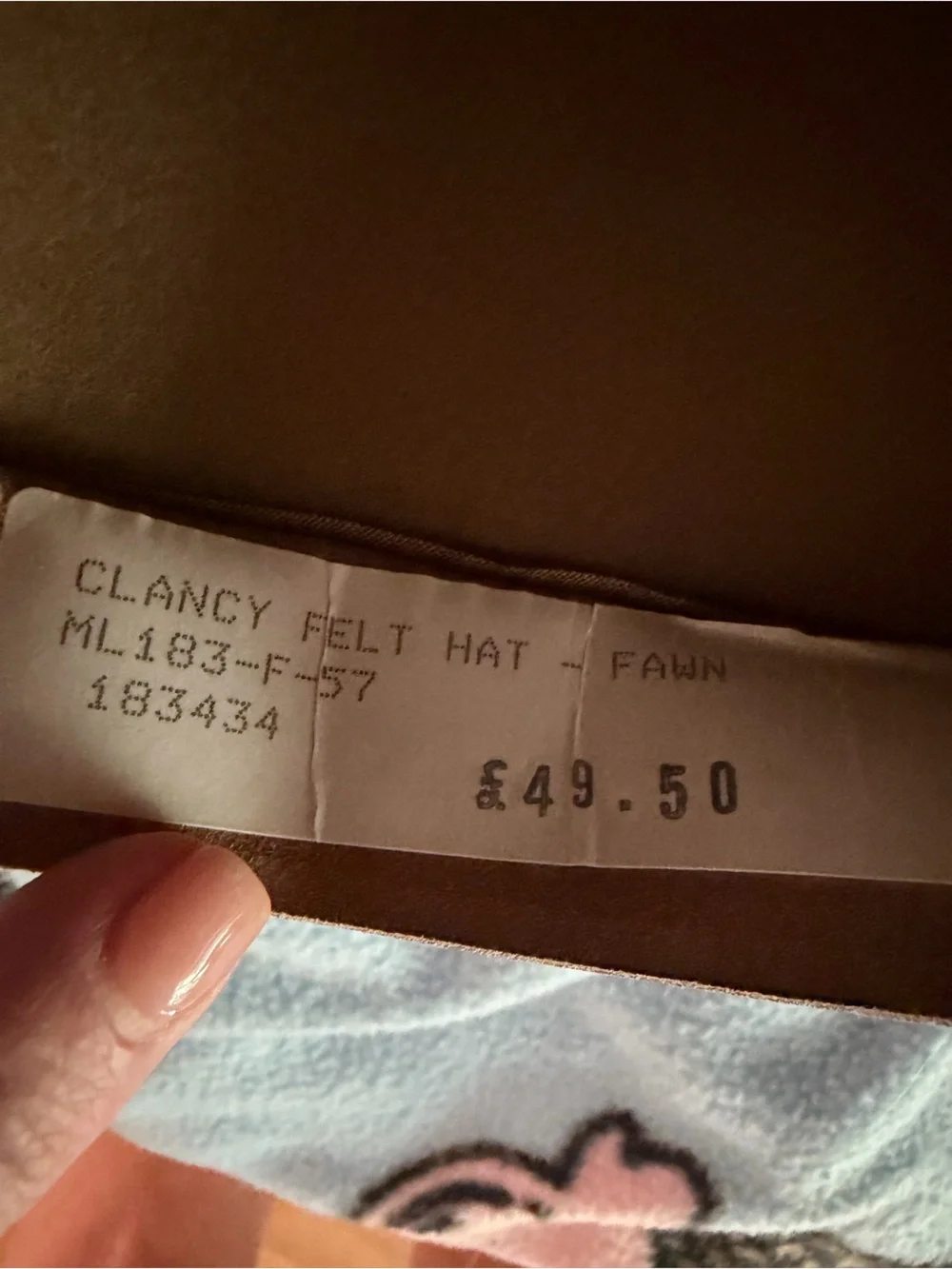 VTG R.H. Williams Bushmen’s Outfitters Clancy Fur Felt Hat Australia Sz 57 Fawn